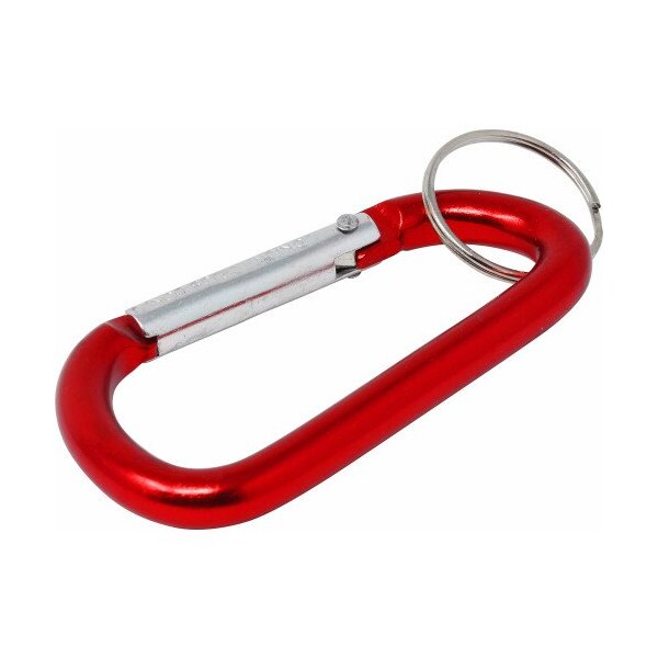 Hillman Carabiner, Aluminum, 24 PK - 706607