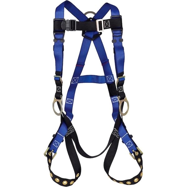 Global Industrial Contractor 3D Harness, Tongue Buckle Legs, Universal - 761315