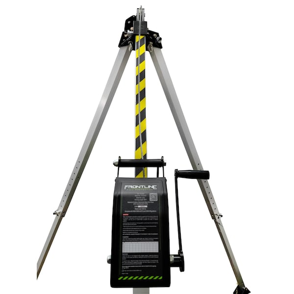 Frontline MEGApod 60' Confined Space Winch with Galvanized Steel Cable - RUW60