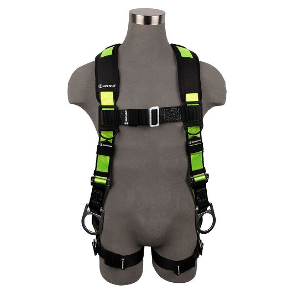 Safewaze PRO Full Body Harness: 3D, MB Chest/Legs - FS281