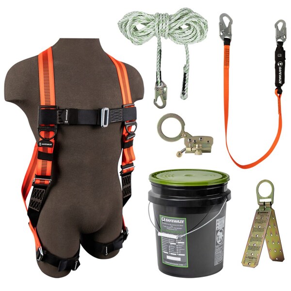 Safewaze V-Line Bucket Roof Kit: FS99280-E, FS88560-E, FS700-50, FS1120, FS870 - FS-EX6000-BUCKET