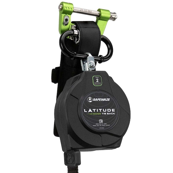 Safewaze Latitude Edge Tie-Back 8' Single Web SRL 20in. Tie-Back - 024-5402