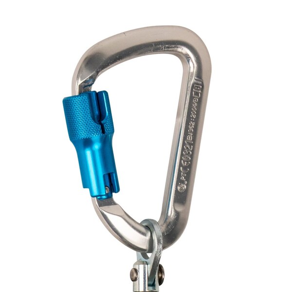 Safewaze Latitude Pro 7' Single Web SRL Alu Carabiner, Alu Snap Hook - 018-5013