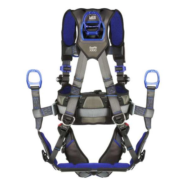 3M Dbi-Sala ExoFit(TM) X300 Fall Protection Harness, S, 420 lb, Quick-Connect Chest/ Quick-Connect Leg Buckles - 1113190