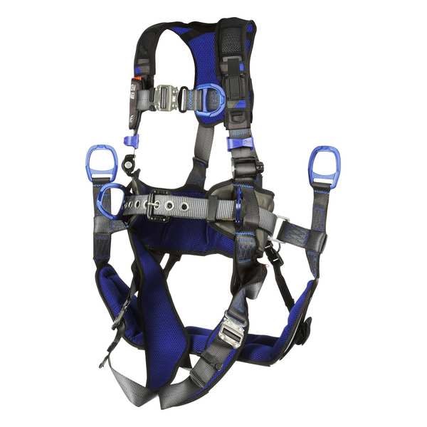 3M Dbi-Sala ExoFit(TM) X300 Fall Protection Harness, S, 420 lb, Quick-Connect Chest/ Quick-Connect Leg Buckles - 1113190