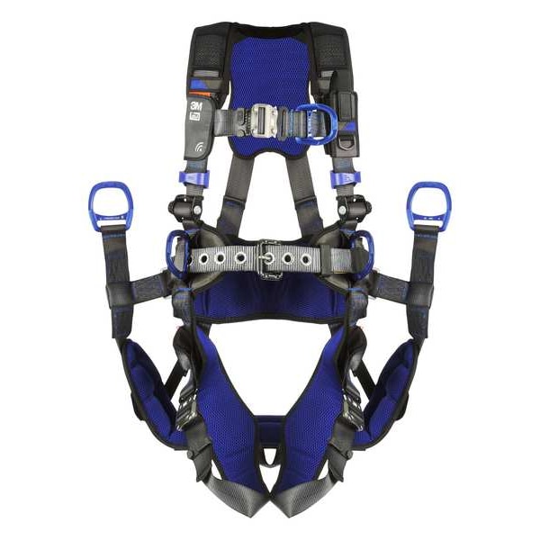 3M Dbi-Sala ExoFit(TM) X300 Fall Protection Harness, S, 420 lb, Quick-Connect Chest/ Quick-Connect Leg Buckles - 1113190