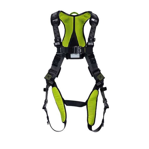 Honeywell Miller H700 Fall Protection Harness, 3XL/4XL, 420 lb, Quick-Connect Chest/ Quick-Connect Leg Buckles - H7IC1A4