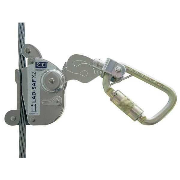 3M Dbi-Sala Cable Sleeve, 7 in, 310 lb Weight Capacity, Silver - 6160030
