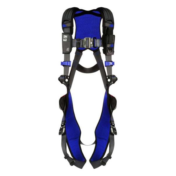 3M Dbi-Sala ExoFit(TM) X300 Fall Protection Harness, XL, 420 lb, Quick-Connect Chest/ Quick-Connect Leg Buckles - 1113010