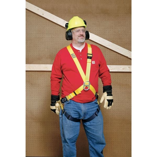 3M Dbi-Sala Delta(TM) Full Body Harness, Universal (S/M/L/XL), 420 lb., Not Applicable Chest/ - 1103270