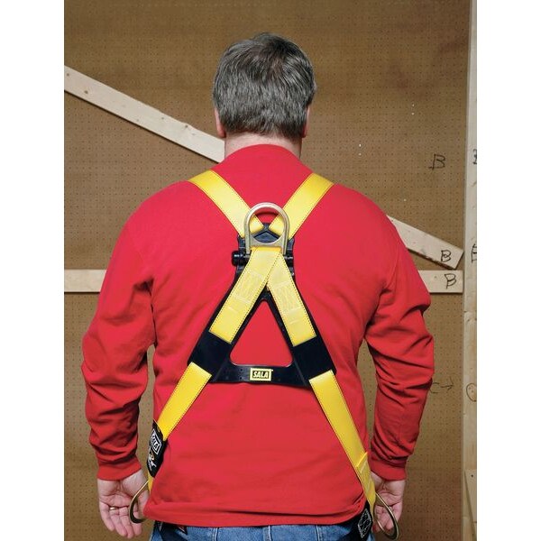 3M Dbi-Sala Delta(TM) Full Body Harness, Universal (S/M/L/XL), 420 lb., Not Applicable Chest/ - 1103270