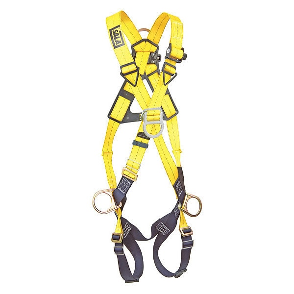 3M Dbi-Sala Delta(TM) Full Body Harness, Universal (S/M/L/XL), 420 lb., Not Applicable Chest/ - 1103270
