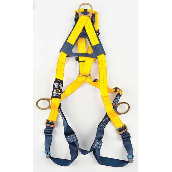 3M Dbi-Sala Delta(TM) Full Body Harness, Universal (S/M/L/XL), 420 lb., Not Applicable Chest/ - 1103270