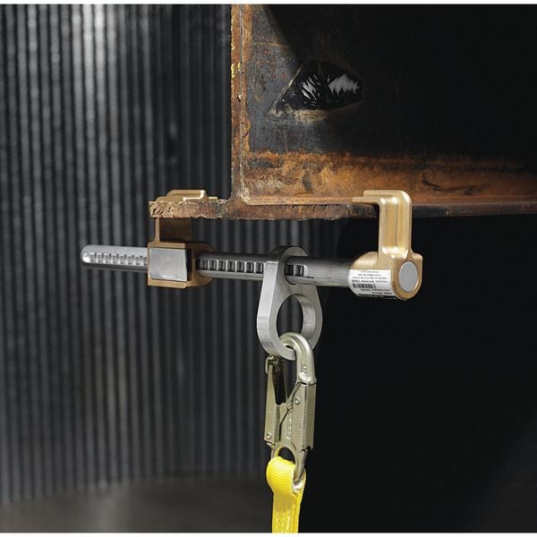 Honeywell Miller Shadowlite Aluminum Adjustable Beam Anchor, Fits Flange Sizes From 3 In To 14 In - 8816-14/