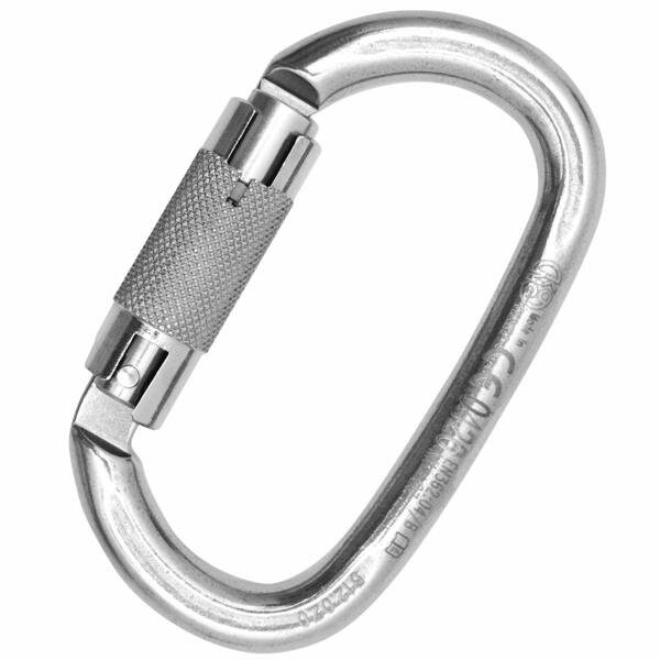 Kong Usa Oval, 110 mm Length, 21 mm Gate Opening, Stainless steel, Polished - 512LR0PPPKK