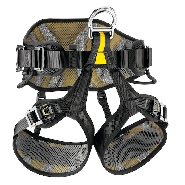 Petzl AVAO SIT FAST Seat Harness, 0, Doubleback Buckles Leg Buckles - C079BA00