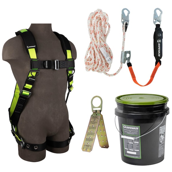 Safewaze PRO Bucket Roof Kit: FS185-2X, 018-7005, FS870 - 019-3026