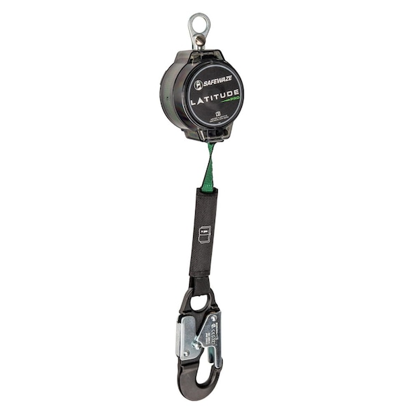 Safewaze Latitude Pro 7' Single Web SRL No Attachment, Alu Snap Hook - 018-5001