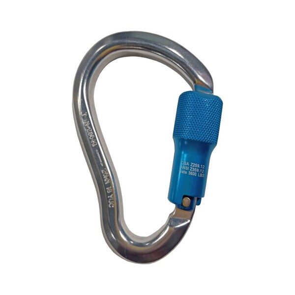 Safewaze Small Aluminum Boa Carabiner - 021-9068