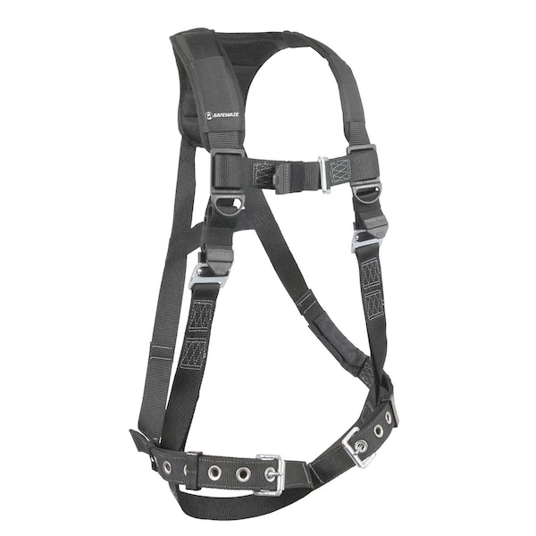 Safewaze Heavyweight Full Body Harness 1D MB Chest, TB Legs  5X - SW99280-HW-5X