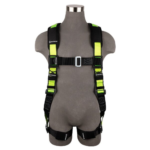 Safewaze PRO Full Body Harness: 1D, MB Chest, MB Legs - FS280