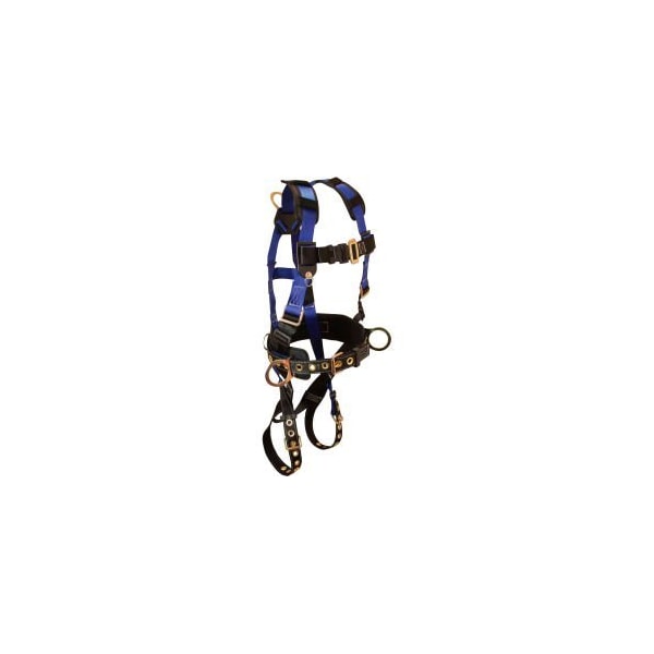 Falltech FallTech 7073LX Foreman 3-D Full Body Harness, 3 D-rings, Size L/XL - 7073LX