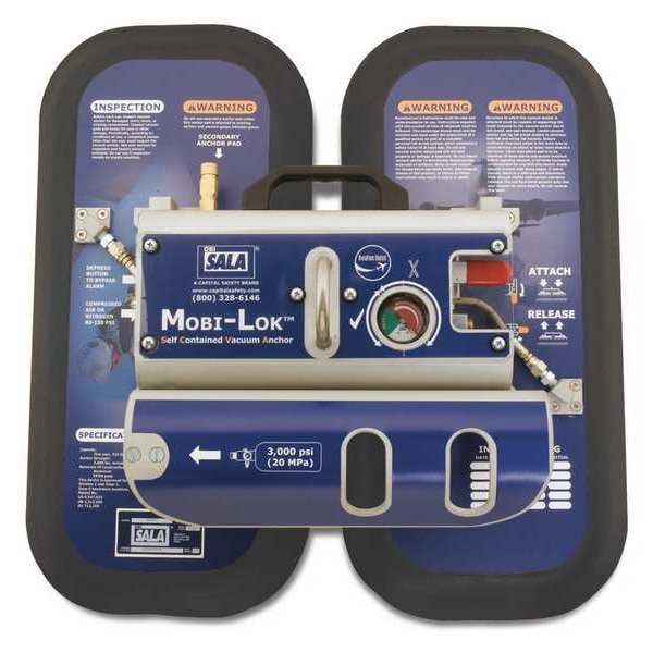 3M Dbi-Sala Mobi-Lok Vacuum Anchor with Air Bottle and Attachment - 2200122