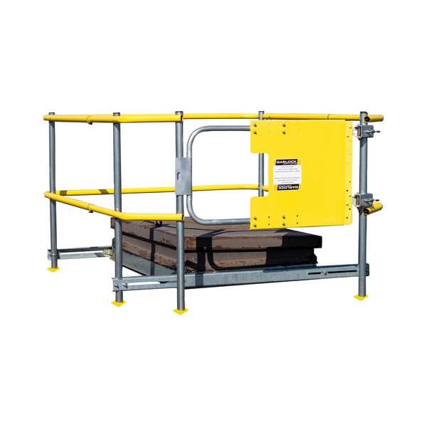Garlock Safety Systems Roof Hatch Fall Prevention, 36-54"Hatch L - 452-010-001
