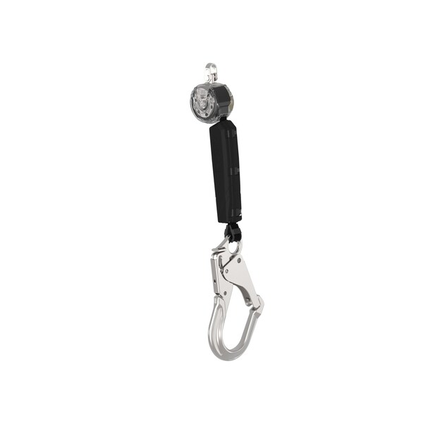 Msa Safety Self Retracing Lanyard, 400 lb Weight Capacity, Gray - VTOHW-011-ZA-A