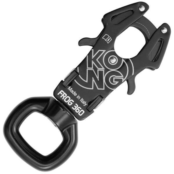 Kong Usa 130 mm Length, 12.7 mm Gate Opening, Aluminum Alloy, Black - 7040XNNNNKK
