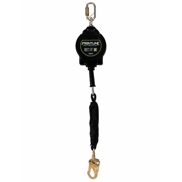 Frontline Leading Edge Cable Single Leg 50 ft SRL with Steel Snap Hook End - RPG50LE