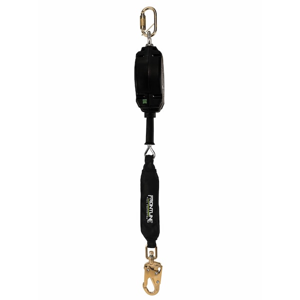 Frontline Leading Edge Cable Single Leg 50 ft SRL with Steel Snap Hook End - RPG50LE