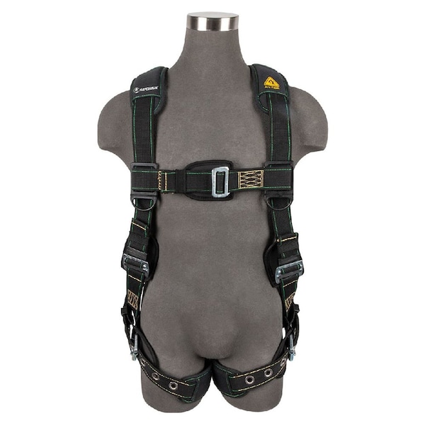 Safewaze Arc Flash Full Body Harness: 1D, MB Chest, TB Legs - PRO50