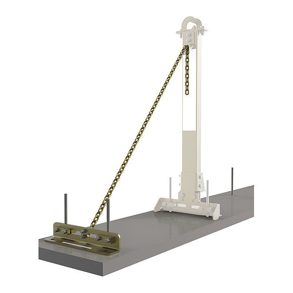 3M Dbi-Sala SecuraSpan Rebar/Shear Stud HLL Tie-Back Base with Chain - 7400214