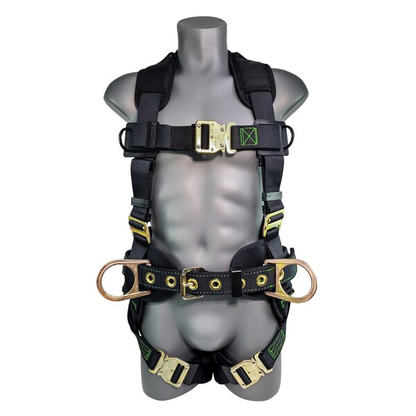 Frontline Patriot Harness, XL, 350 lbs, Quick Connect Chest/ Quick Connect Leg Buckles - 350CQC-XL