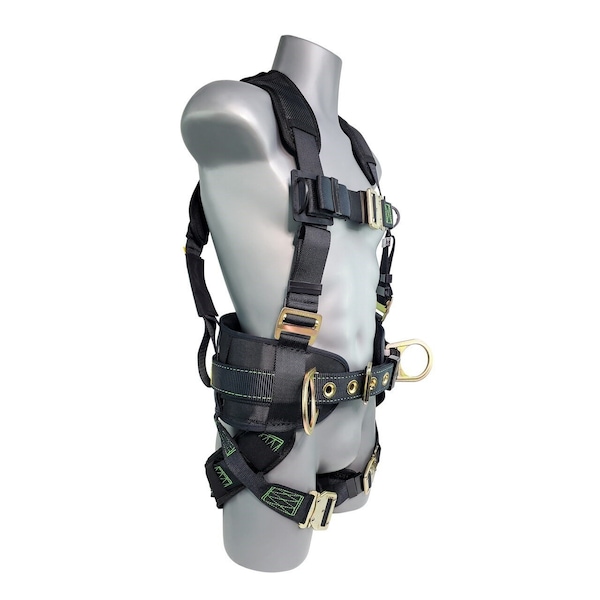 Frontline Patriot Harness, XL, 350 lbs, Quick Connect Chest/ Quick Connect Leg Buckles - 350CQC-XL
