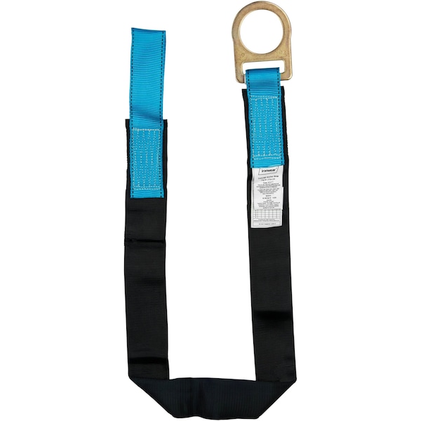 Ironwear 8 ft Anchor Strap w/ Polyester Sheath & Steel D-Ring - 2708-DR