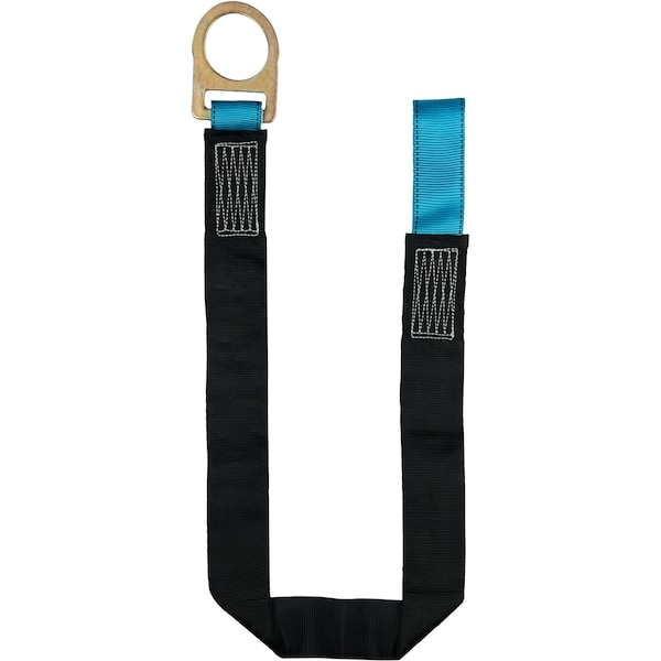 Ironwear 8 ft Anchor Strap w/ Polyester Sheath & Steel D-Ring - 2708-DR