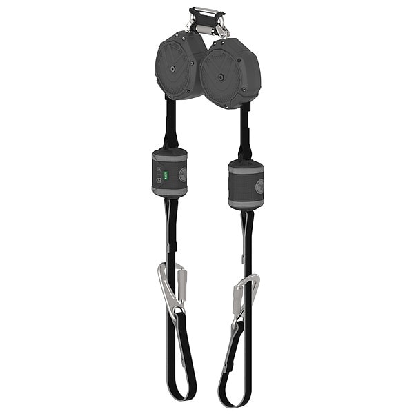 Msa Safety Self-Retracting Lifeline, 10 ft L, 2Legs - VSOHW-032-QJ-O-TB