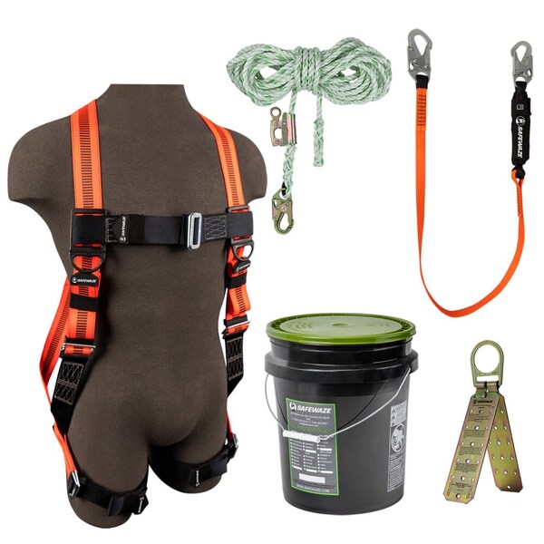 Safewaze V-Line Bucket Roof Kit: FS99280-E, FS88560-E, FS700-50GA, FS870 - FS148