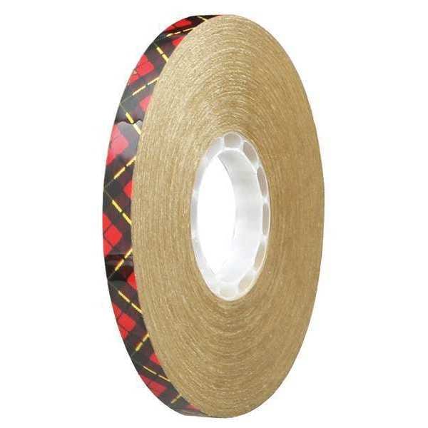 Scotch 3M™ 924 Cinta Transferidora de Adhesivo, 2.0 mil, 1/4" x 36 yardas, Transparente, 72/Caja - T961924