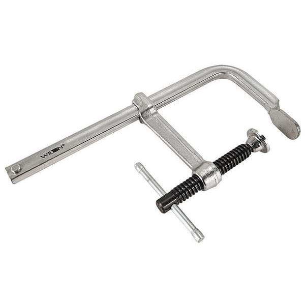 Wilton 12 in Bar Clamp, Steel Handle and 4 in Throat Depth - 660S-12