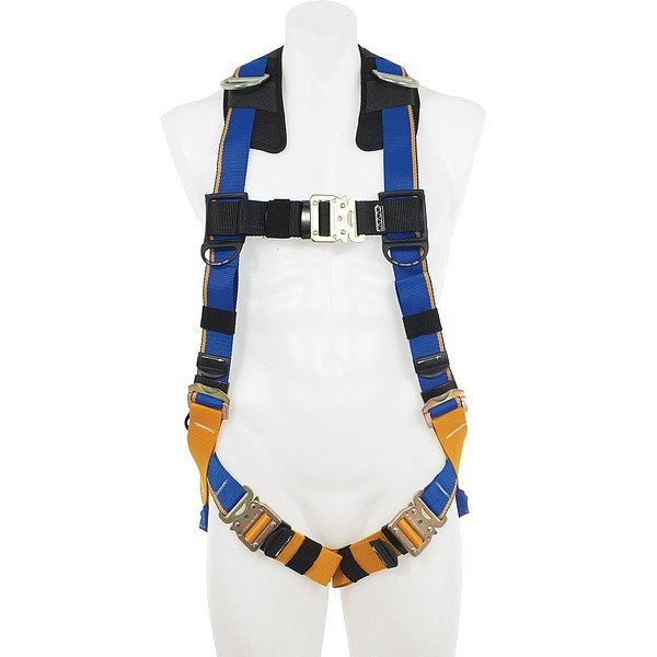 Werner Full Body Harness, Vest Style, 2XL - H143005
