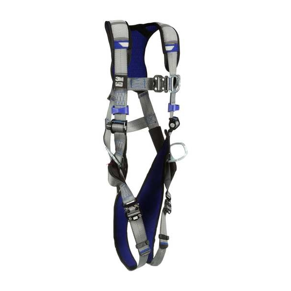 3M Dbi-Sala ExoFit(TM) X200 Fall Protection Harness, L, 420 lb, Quick-Connect Chest/ Quick-Connect Leg Buckles - 1402052