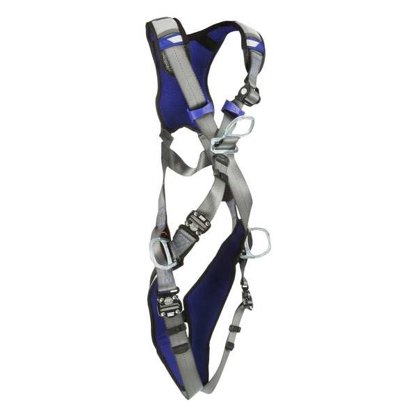 3M Dbi-Sala ExoFit(TM) X200 Harness, L, 420 lb, Quick-Connect Chest/ Quick-Connect Leg Buckles - 1402163