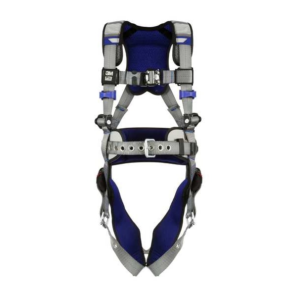 3M Dbi-Sala ExoFit(TM) X200 Fall Protection Harness, L, 420 lb, Quick-Connect Chest/ Tongue Leg Buckles - 1402068