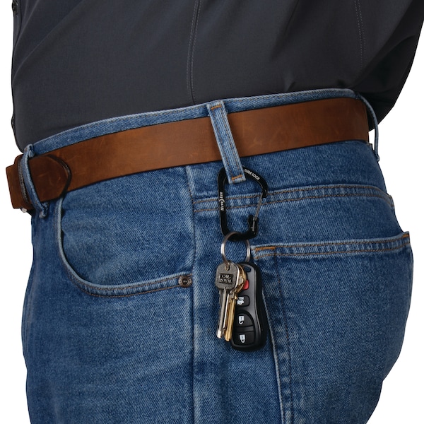 Nite Ize 2023 Nite Ize Slidelock Carabiner Stainless Steel #3, Black,  - NIT-CSL3-01-R6