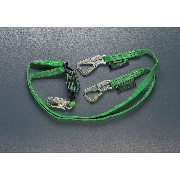 Honeywell Miller Shock-Absorbing Tie-Back Lanyard, 6 ft., Blue - 913BD/6FTBL