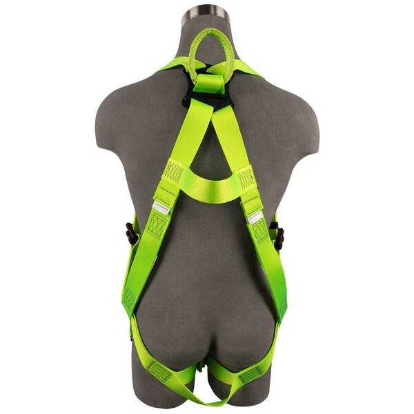 Safewaze Arc Flash Full Body Harness Soft Loop 1D, DE MB Torso, DE QC  Legs  3X - SW77225-UT2QCSL-3X