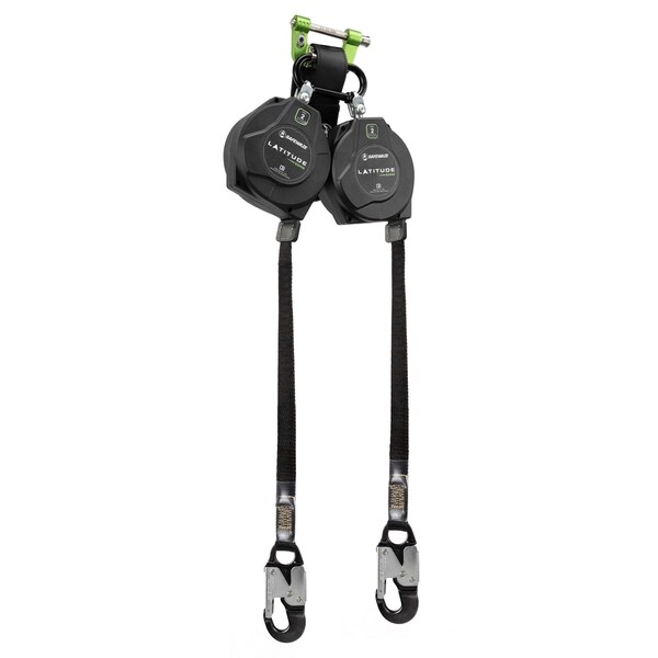 Safewaze Latitude Edge 11' Dual Web SRL Alu Snap Hooks - 024-5393